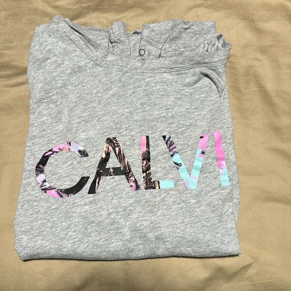 Calvin Klein women’s top Size M  color: Gray